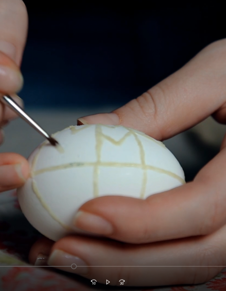 Онлайн мастер класс   Писанка