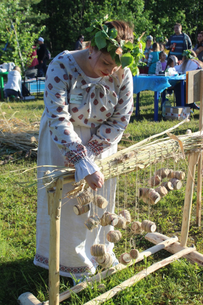 Онлайн мастер-класс по плетению циновки