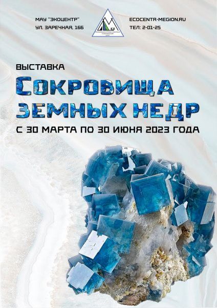 Тематическая выставка «Сокровища земных недр»