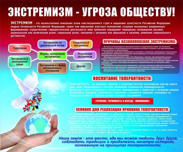 Памятка по профилактике экстремизма 