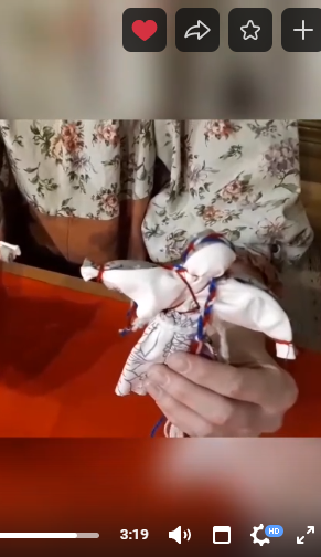 Онлайн мастер-класс кукла "День-Ночь"