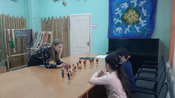Тематическое занятие "Расписное яичко ко Христову дню"