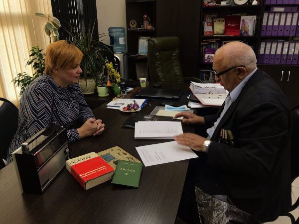 Экоцентр посетил Башилов Анатолий Александрович