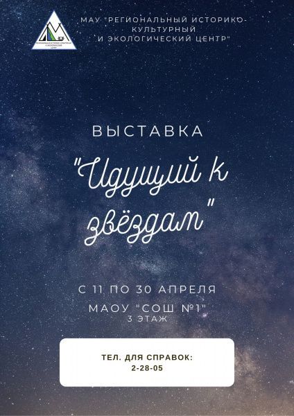 Выставка «Идущий к звёздам»